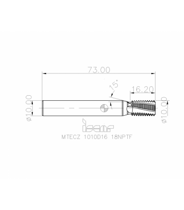 MTECZ 1010D16 18NPTF IC908