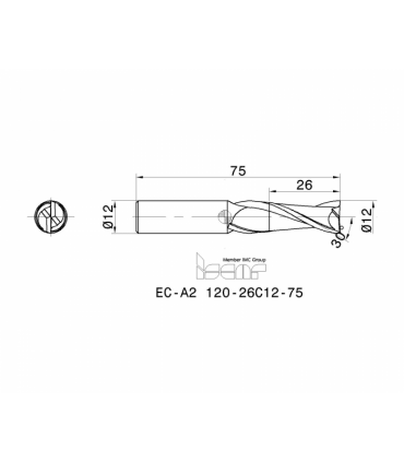 EC-A2 120-26C12-75 IC903