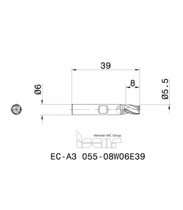 EC-A3 055-08W06E39 IC08