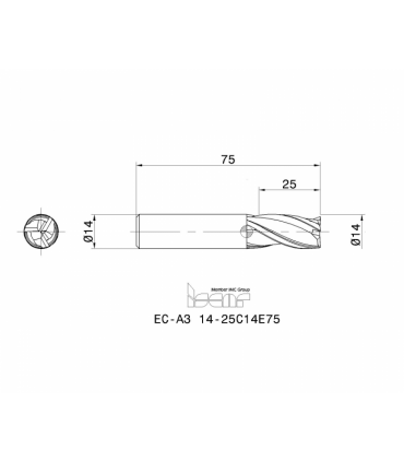EC-A3 14-25C14E75 IC900