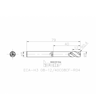 ECA-H3 08-12/40C08CF-R04 IC08
