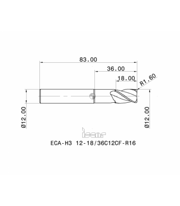 ECA-H3 12-18/36C12CF-R16 IC08