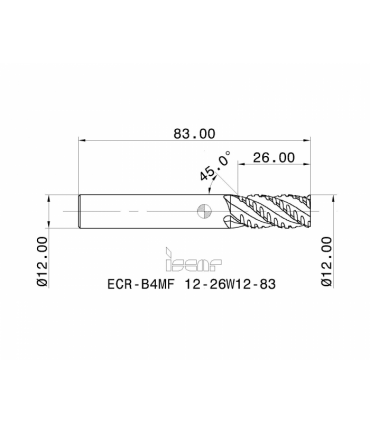 ECR-B4MF 12-26W12-83 IC900