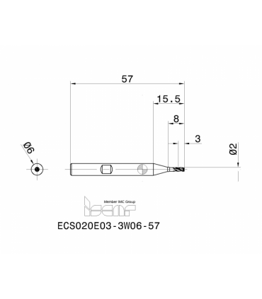 ECS020E03-3W06-57 IC900