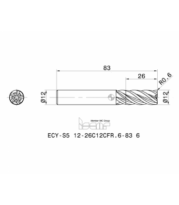 ECY-S5 12-26C12CFR.6-83 6 IC608