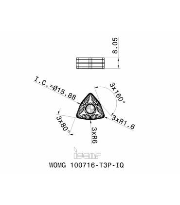 WOMG 100716-T3P-IQ IC8250