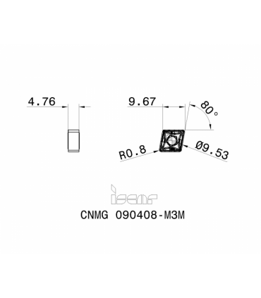 CNMG 090408-M3M IC806