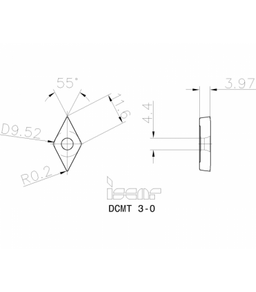 DCMT 11T302 IC20N