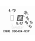 CNMG 090404-M3P IC8150