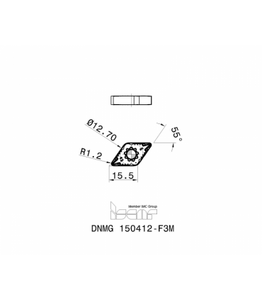 DNMG 150412-F3M IC807