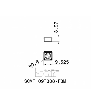SCMT 09T308-F3M IC806