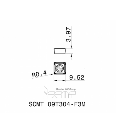 SCMT 09T304-F3M IC807