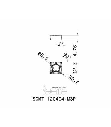 SCMT 120404-M3P IC8250