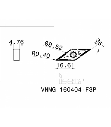 VNMG 160404-F3P IC807