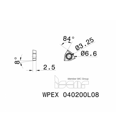 WPEX 040200L08 IC08