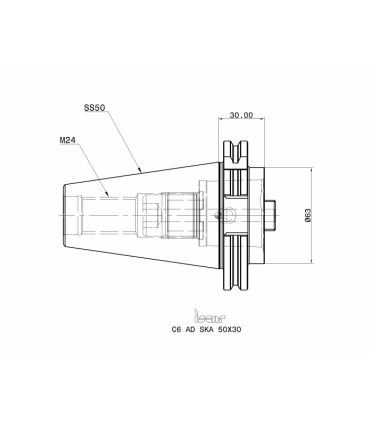 C6 AD SKA 50X30