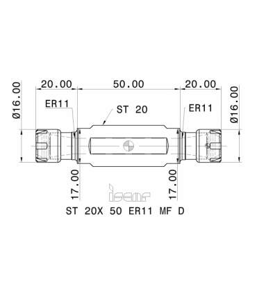 ST 20X 50 ER11 MF D