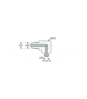 JHP ELBOW 90-G1/8-7/16UNF