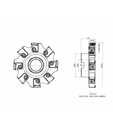 FDN D125-1925-32R-CAPM15