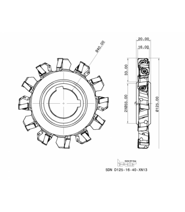 SDN D125-16-40-XN13