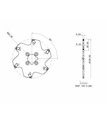 SGSF 100-3-22K