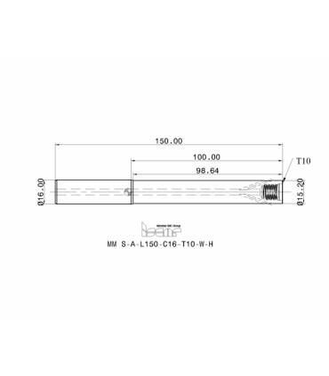 MM S-A-L150-C16-T10-W-H