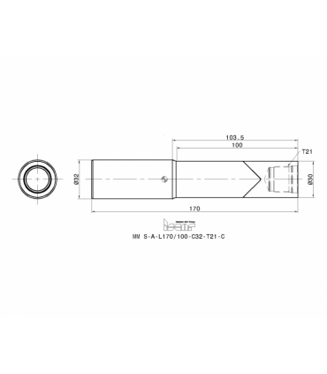 MM S-A-L170/100-C32-T21-C