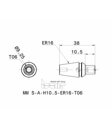MM S-A-H10.5-ER16-T06