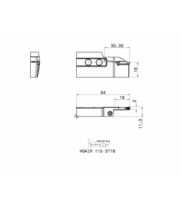 HGAIR 115-3T18