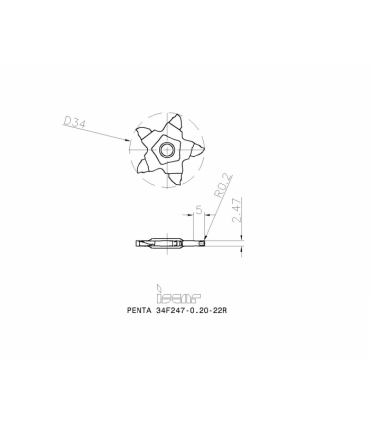PENTA 34F247-0.20-22R IC908