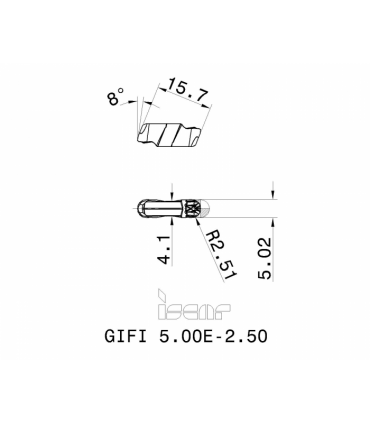 GIFI 5.00E-2.50 IC808