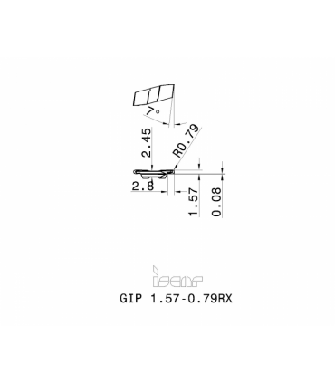 GIP 1.57-0.79RX IC808