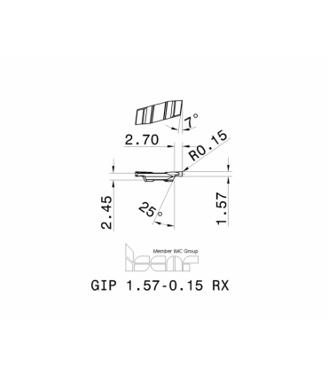 GIP 1.57-0.15 RX IC830