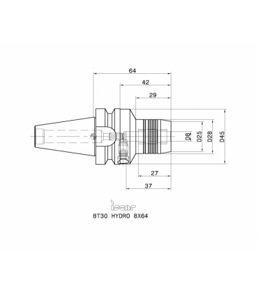 BT30 HYDRO 8X64