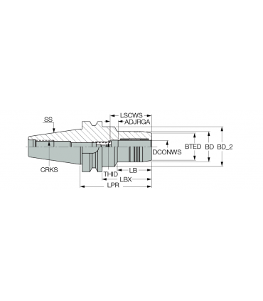 BT40 HYDRO 20X90
