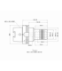 HSK A80 HYDRO 20X105