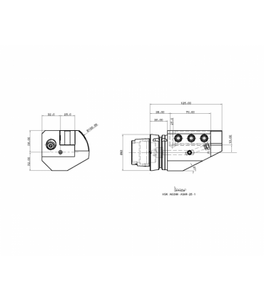 HSK A63WH ASHR 25 1