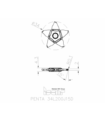 PENTA 34L200J15D IC908