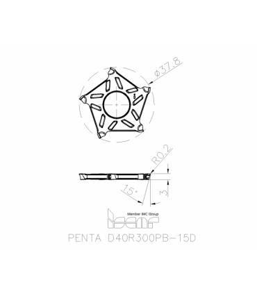 PENTA D40R300PB-15D IC808G