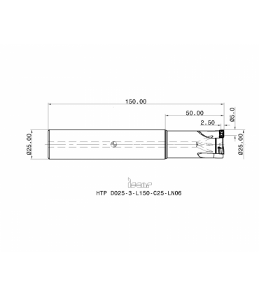 HTP D025-3-L150-C25-LN06