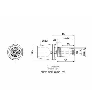 ER32 SRK 8X35 CX
