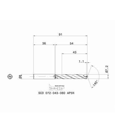 SCD 072-043-080 AP5N IC908