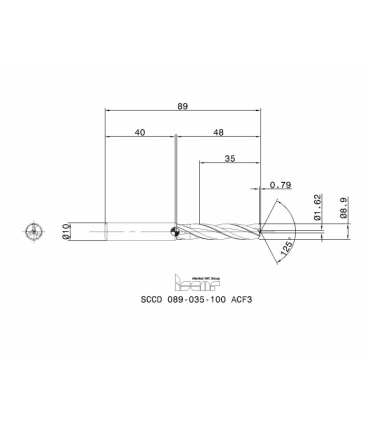 SCCD 089-035-100 ACF3 IC608