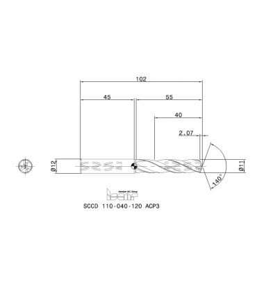 SCCD 110-040-120 ACP3 IC608