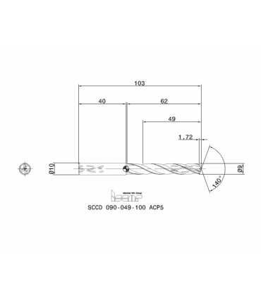 SCCD 090-049-100 ACP5 IC608
