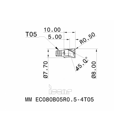 MM EC080B05R0.5-4T05 IC908