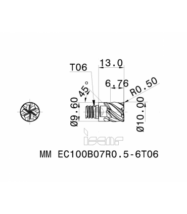 MM EC100B07R0.5-6T06 IC908