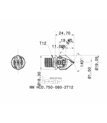 MM HCD.750-080-2T12 IC908