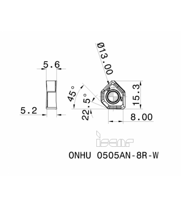ONHU 0505AN-8R-W IC810
