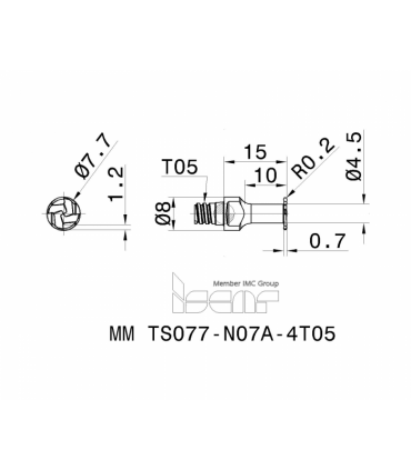 MM TS077-N07A-4T05 IC908